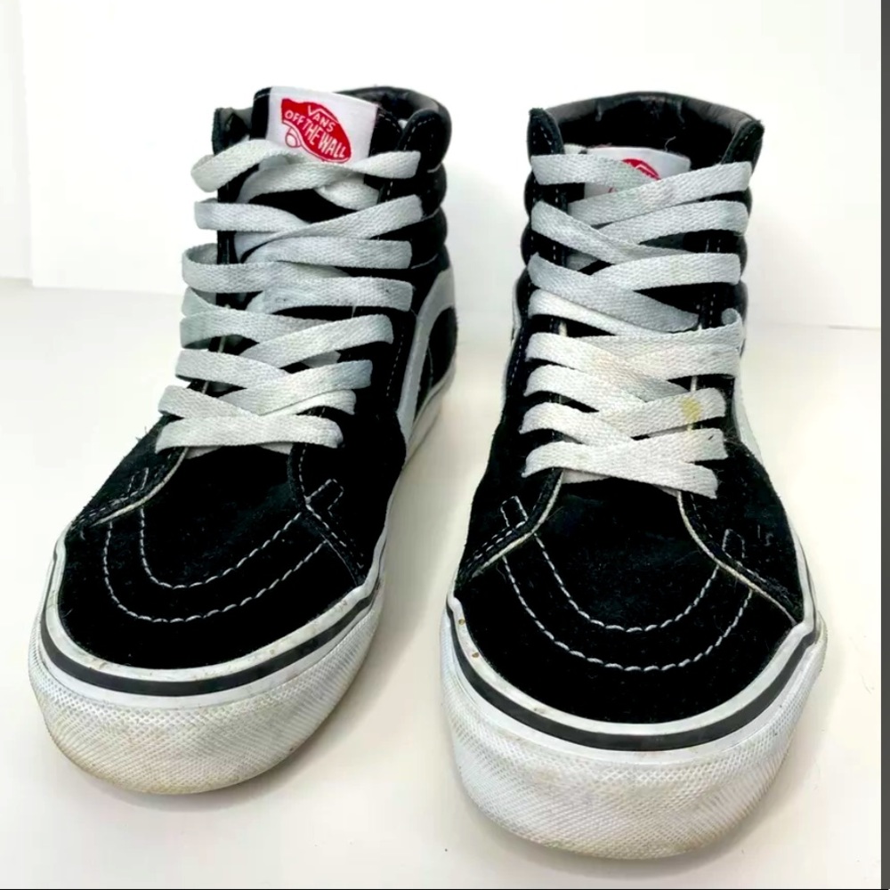 Size 5.5- VANS Sk8-Hi Black - SK8 HI.
